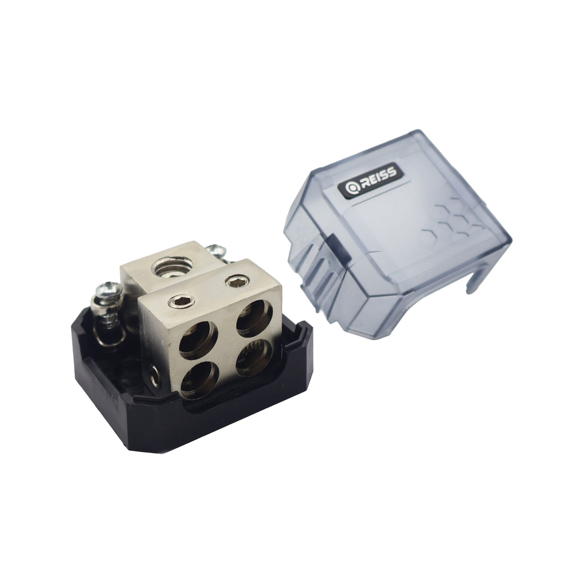 BLOQUE DE DISTRIBUCIÓN DE POTENCIA DE 1x0GAUGE A 4x8GAUGE RS-DB72
