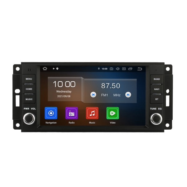 Radio GYP CONNECT OEM Para Jeep | Dodge | Chrysler de 7" (con perillas)