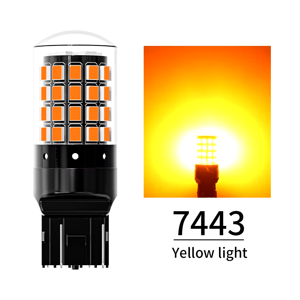 LED Aslent 7443 color Ámbar