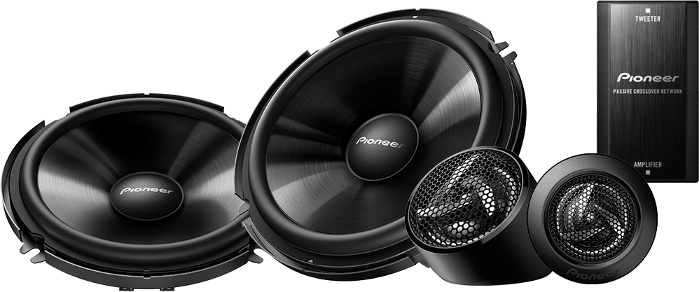 Audio Pioneer Ts M650 Parlantes Medios Pioneer Ts-m650 Pro 500 W