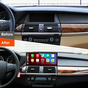 Radio OEM Linux para BMW X5 E70 / X6 E71 CIC GYP CONNECT de 12.3" | Apple CarPlay / Android Auto