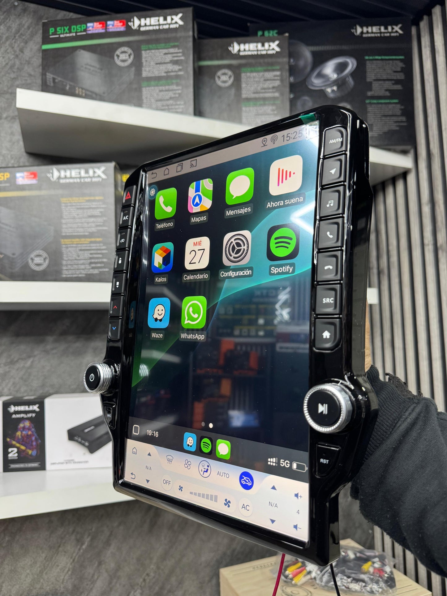 Radio OEM Dodge RAM tipo Tesla 14,5" | Apple CarPlay / Android Auto
