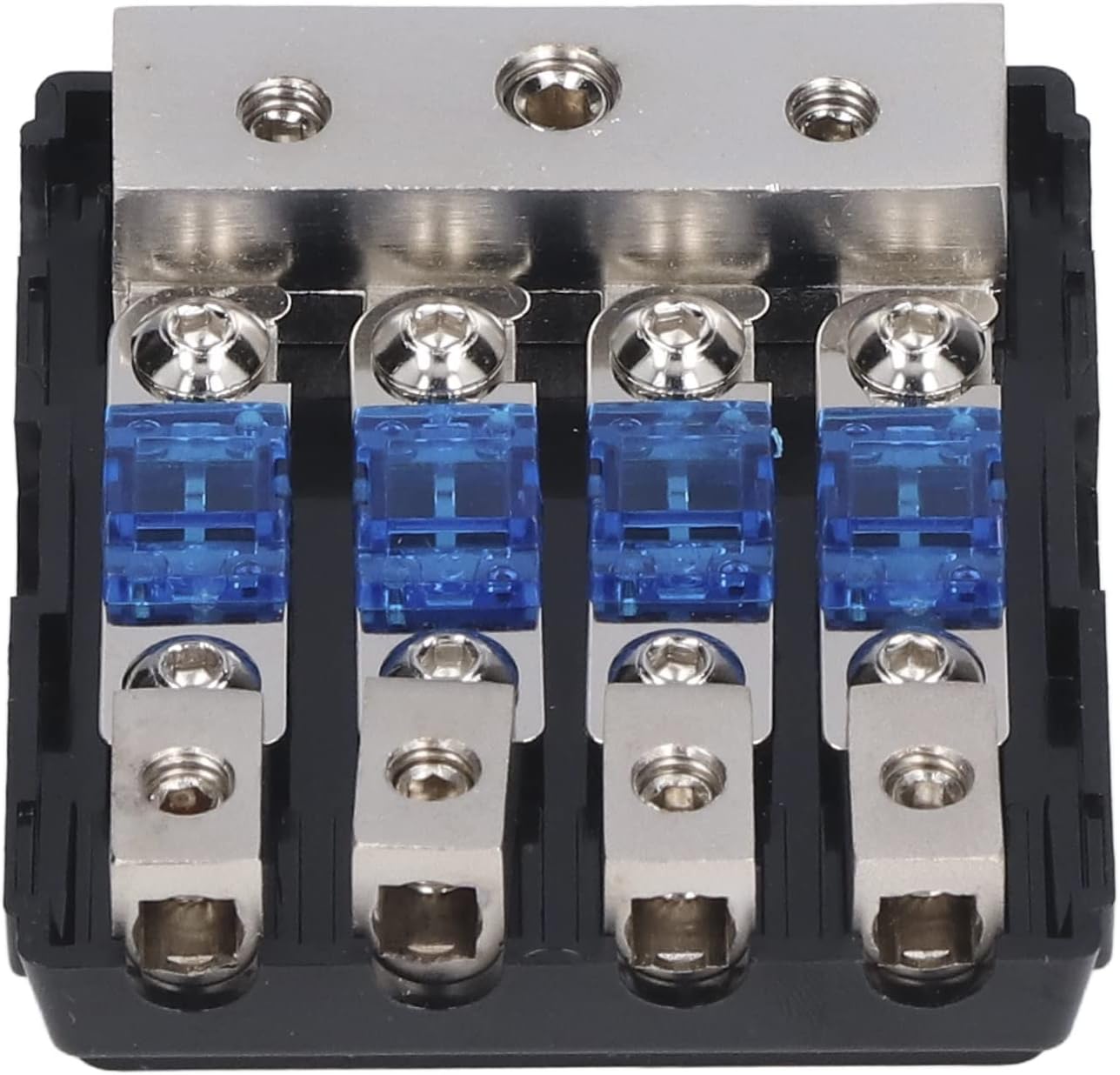 Bloque de distribución con portafusibles mini ANL de 4 vías