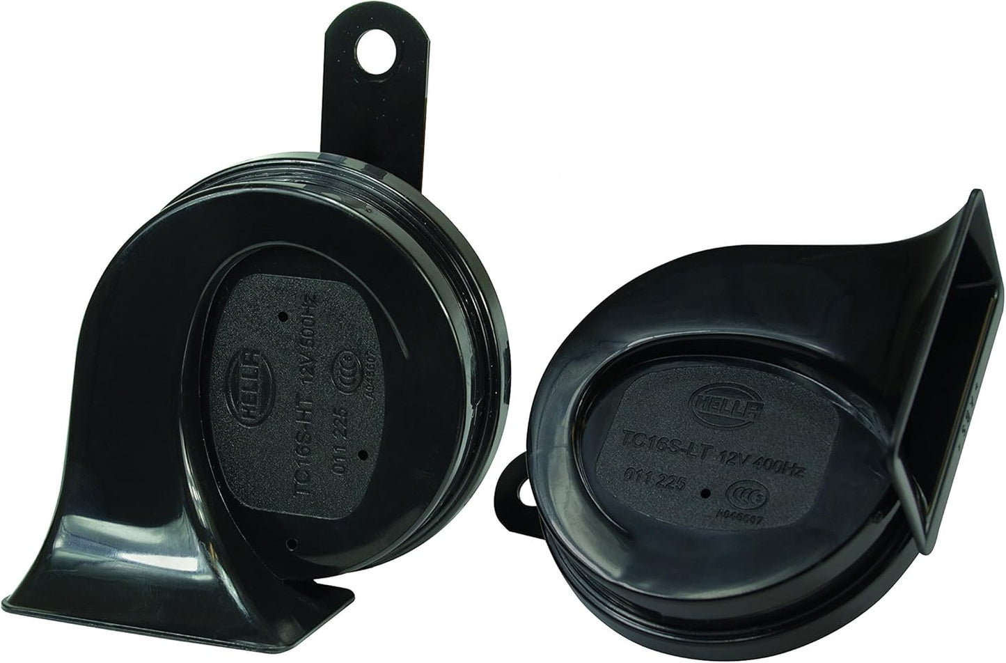 Kit de bocinas Hella BX 12V Doble Negras (ajuste universal)
