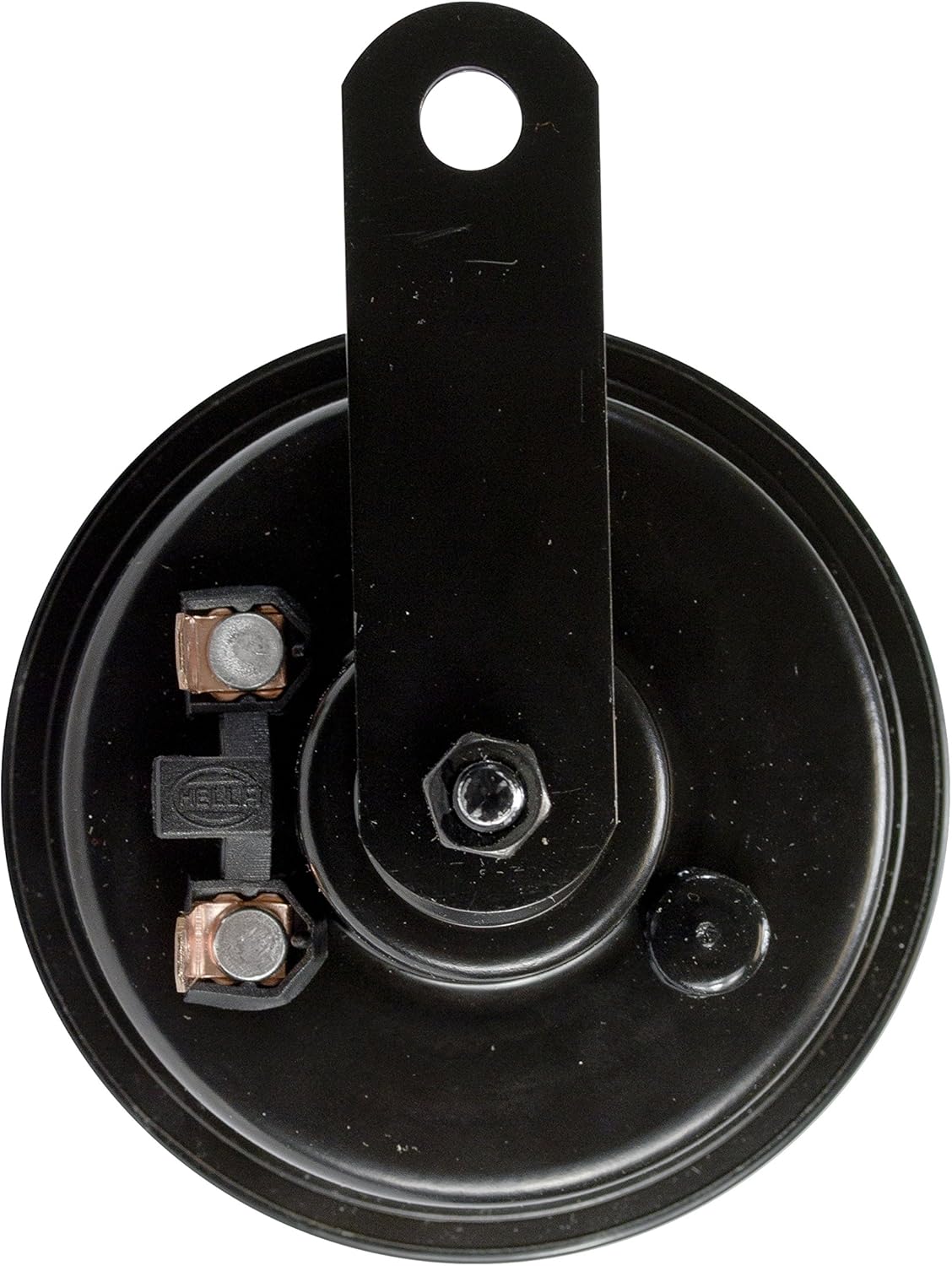 Bocina de disco Hella Negra de 12V (Universal Fit/Single Blister Pack)