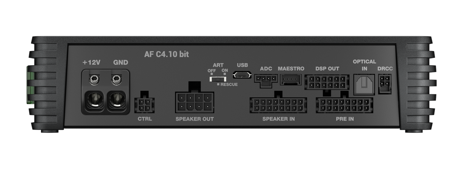 Amplificador con DSP Audison Forza AF C4.10 bit