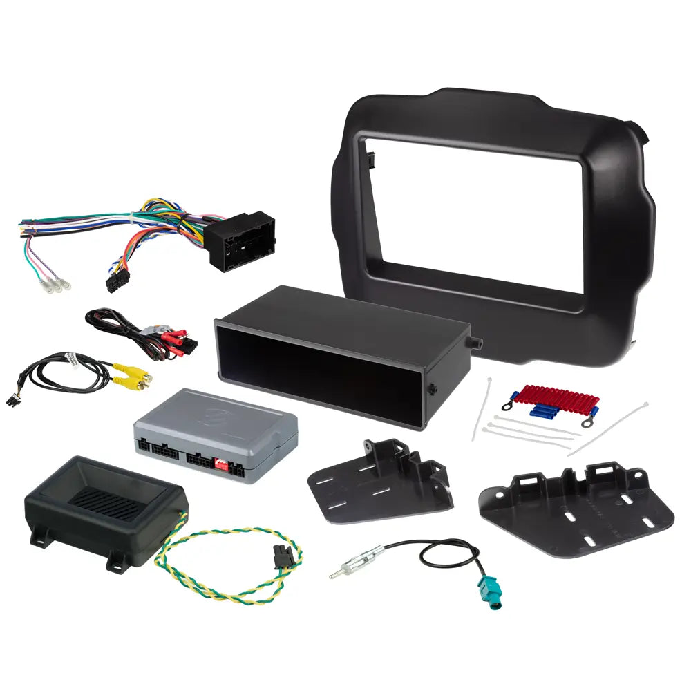 Kit de integración Jeep Renegade 2015-2018 con interfaz DDR (Para Radio Pioneer/Kenwood/JVC)