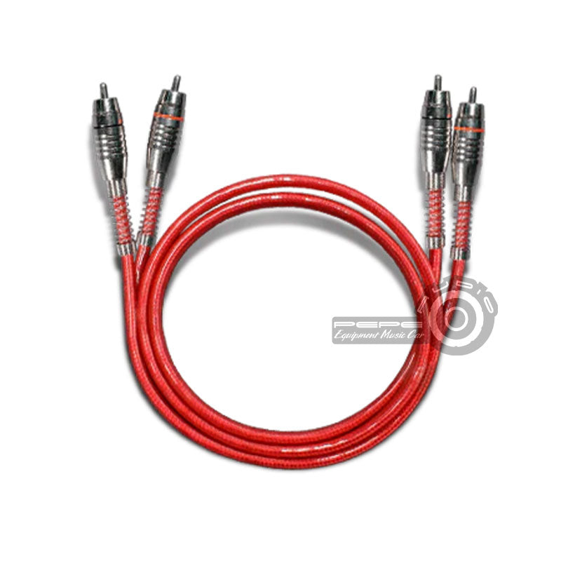 Cable RCA Stetsom Línea Plata 1m alta calidad