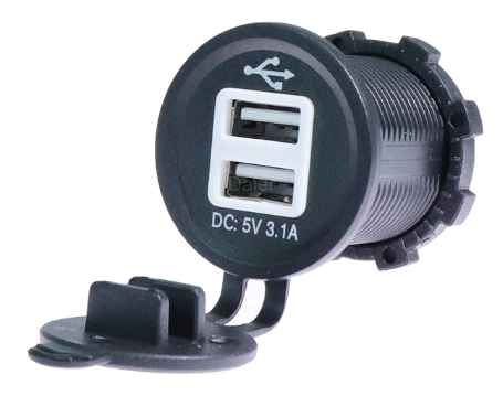 Puerto de carga USB impermeable