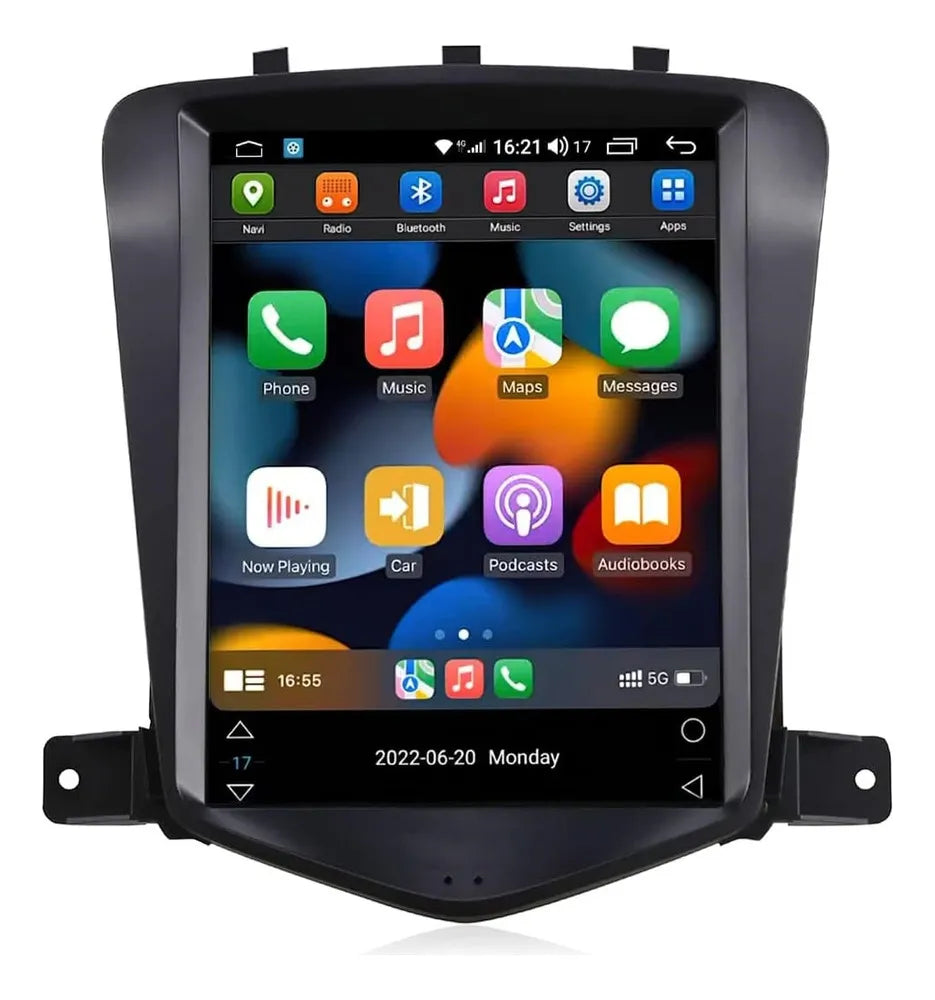 Radio Android Chevrolet Cruze (2009-2014) Instalada