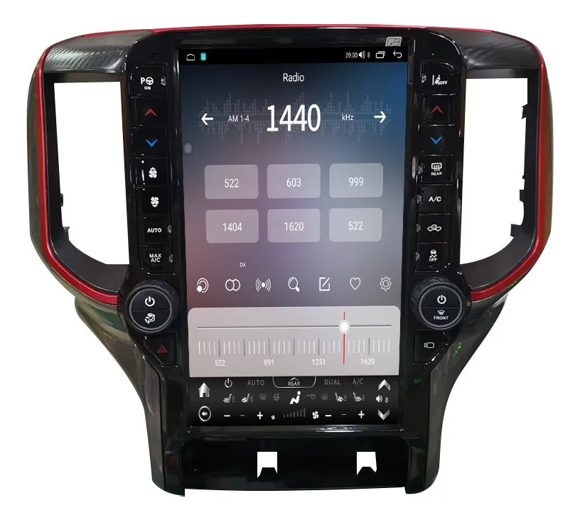 Radio Android RAM 1500/2500 tipo Tesla | Apple CarPlay / Android Auto