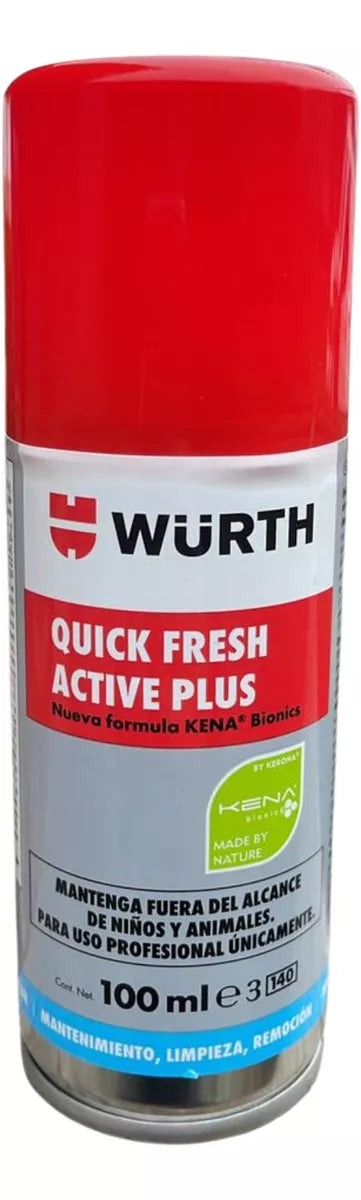 Limpiador de aire acondicionado antibacteriano Würth Quick Fresh Active Plus