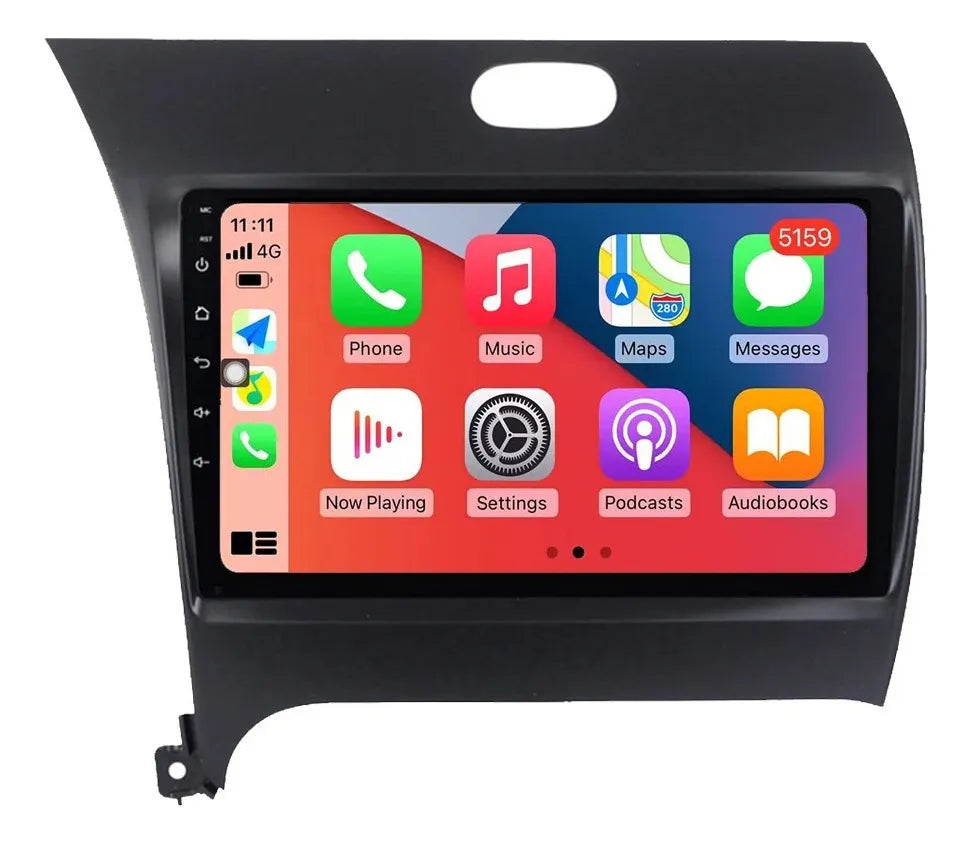 Promo Kia Cerato 2012- 2017 Moldura +Radio de 9" y Cámara de retroceso