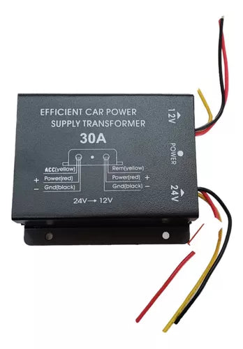 Conversor de voltaje para camiones 24V a 12V | 30A