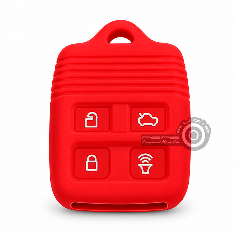 Funda protector de silicona roja