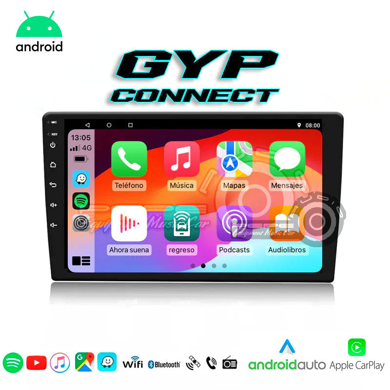 Radio GYP CONNECT 4/64(8 core) 9" Apple CarPlay / Android Auto
