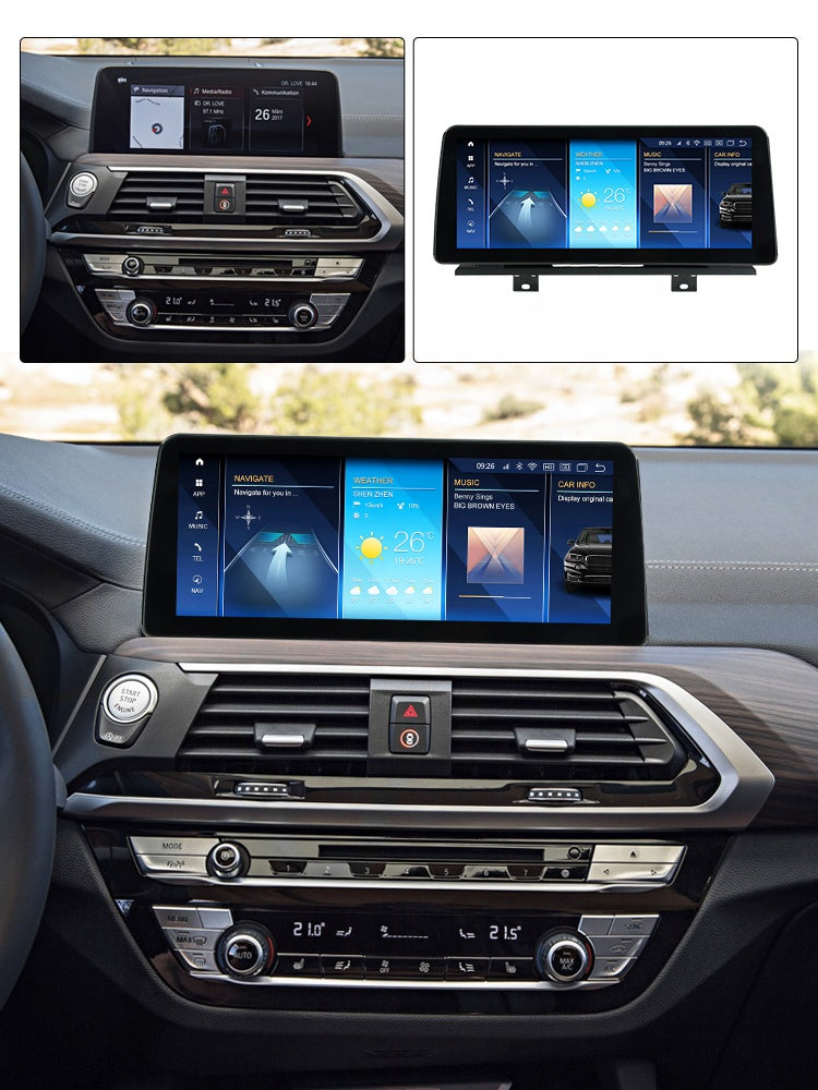 Radio OEM Android para BMW X3/X4 G01/G02 de 12.8" | Apple CarPlay / Android Auto