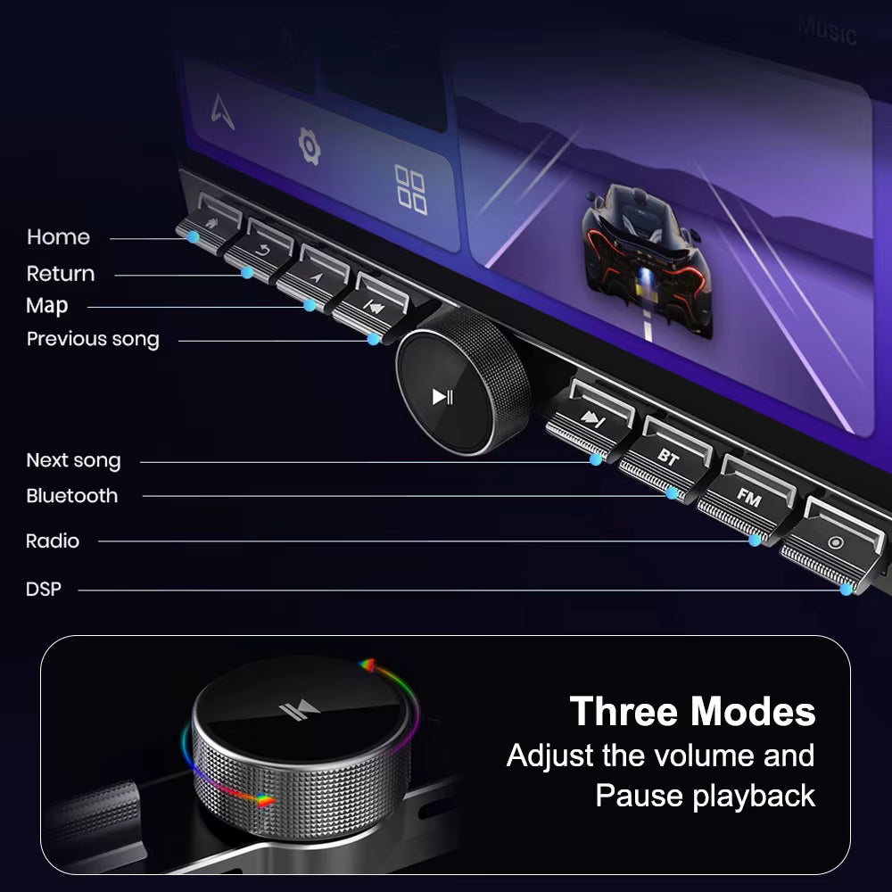 Radio GYP CONNECT GYP131ACT10S 13.1" | Apple CarPlay / Android Auto