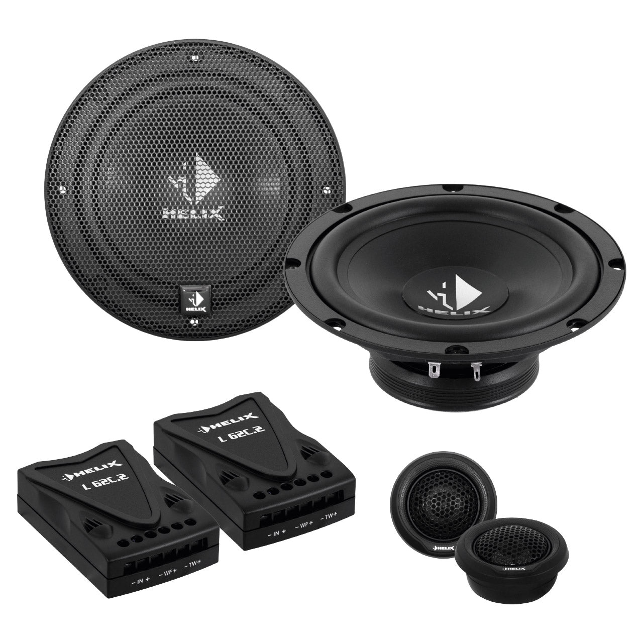 Promocion Helix Linea L (Instalada) componentes y parlantes