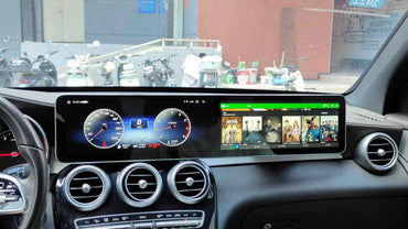 Radio Android OEM Mercedes-Benz | NTG5.0/5.5/6.0 | Clase C, GLC 2015-2024 | Dual Screen 12,3” + 12,3” | Apple CarPlay / Android Auto