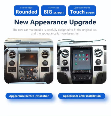 Radio OEM tipo Tesla Ford F150 2013-2014 GYP7862 | Apple CarPlay / Android Auto
