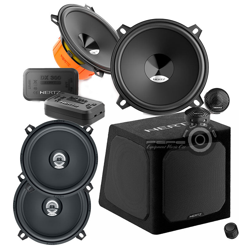Promo Hertz Dieci 5" + SUB Hertz 201 - Instalado