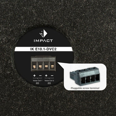 Subwoofer HELIX IMPACT IK E10.1-DVC2