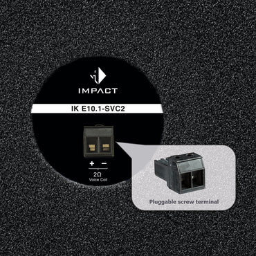 Subwoofer HELIX IMPACT IK E10.1-SVC2