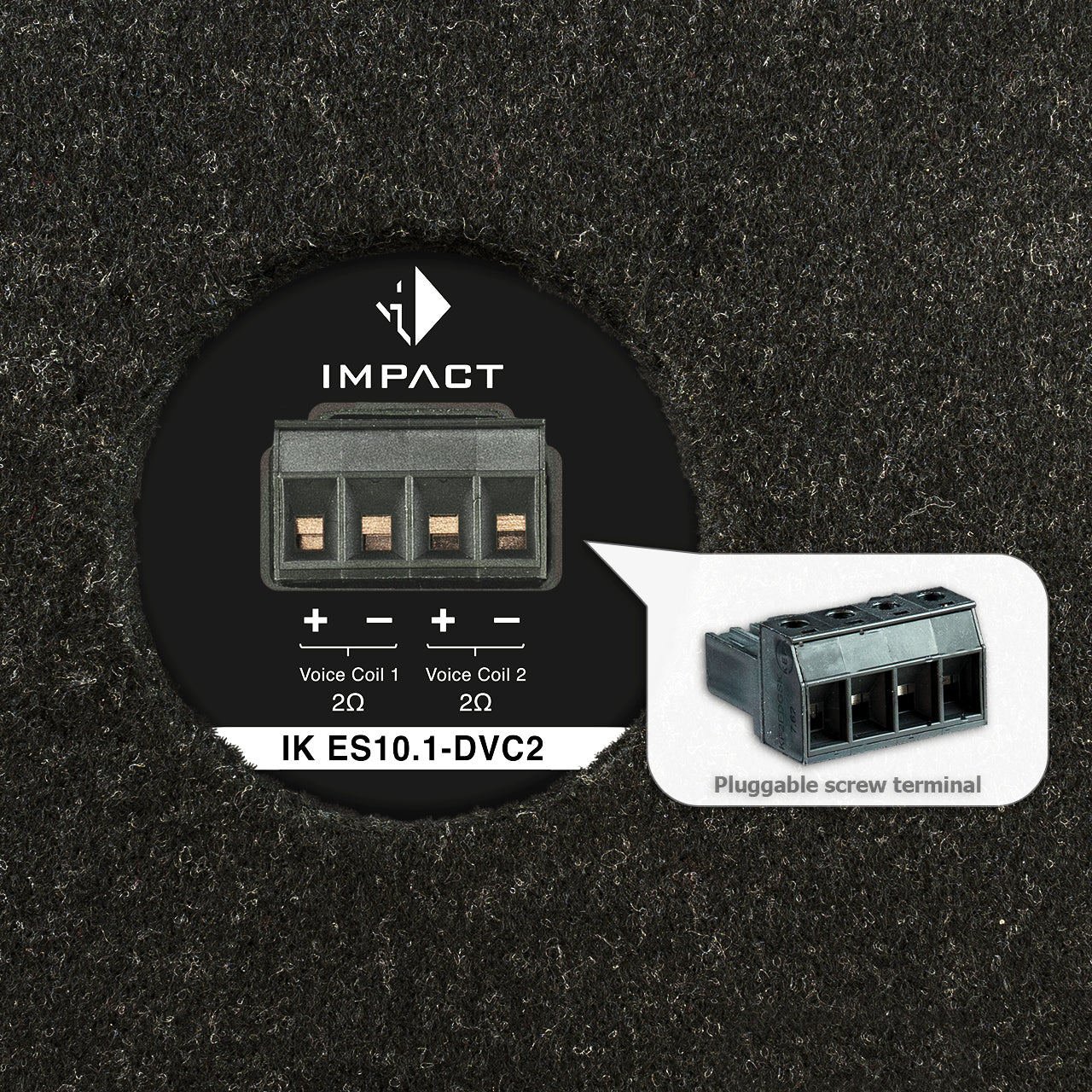 Subwoofer HELIX IK ES10.1-DVC2