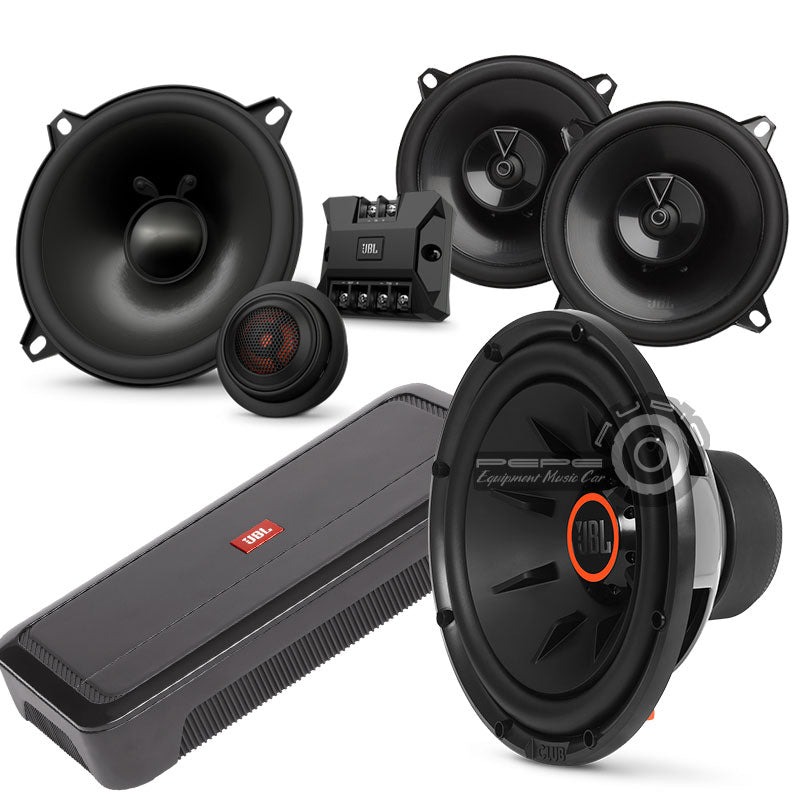 Promo JBL Club 5" Amplificada 5 CH - Instalado