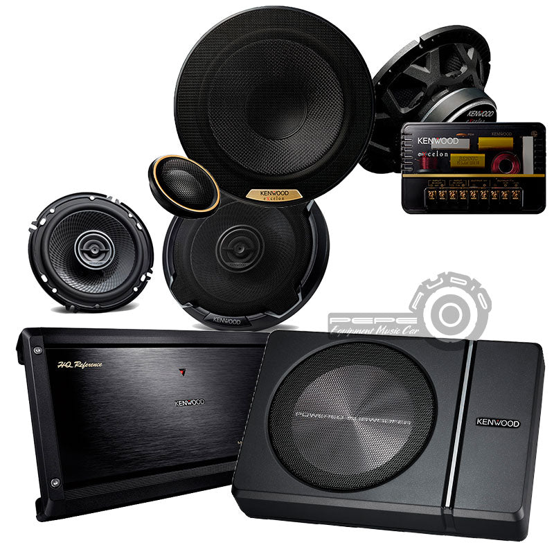 Promo Kenwood EX Full + Subwoofer Plano Activo Instalada