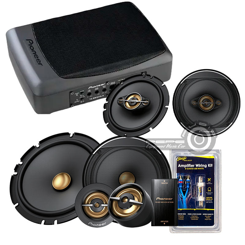 Promo Pioneer GOLD + Subwoofer Activo Instalada