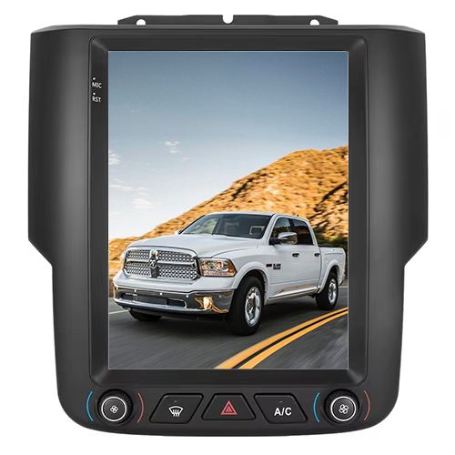 Radio Android Dodge RAM tipo Tesla | Apple CarPlay / Android Auto
