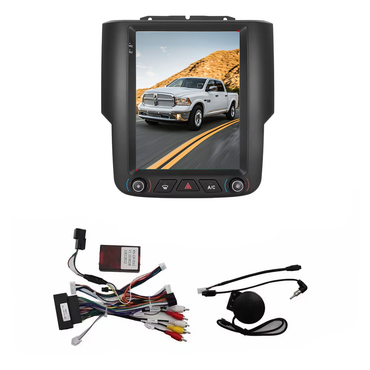 Radio Android Dodge RAM tipo Tesla | Apple CarPlay / Android Auto
