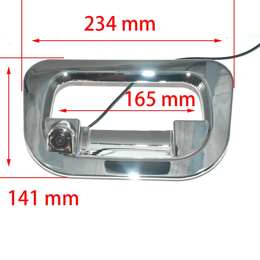 Cámara de Retroceso Toyota Hilux Manilla Cromada Instalada