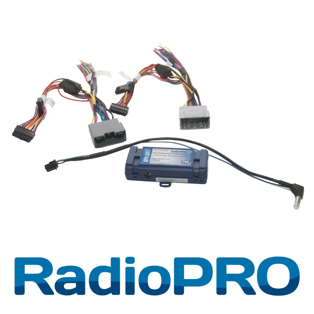 Módulo de retención para vehículos Chrysler/Dodge/Jeep PAC-Audio RP4-CH11