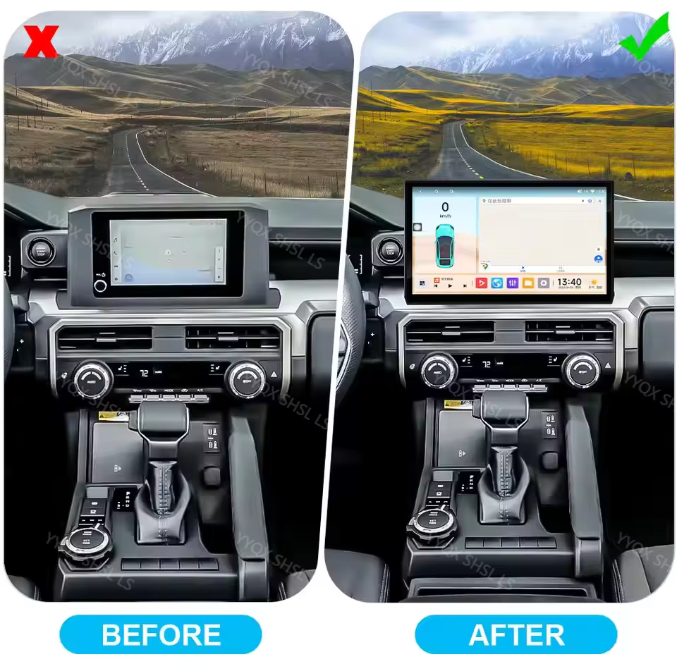 Radio Android OEM para Toyota 4Runner 2025 de 15" | Apple CarPlay / Android Auto