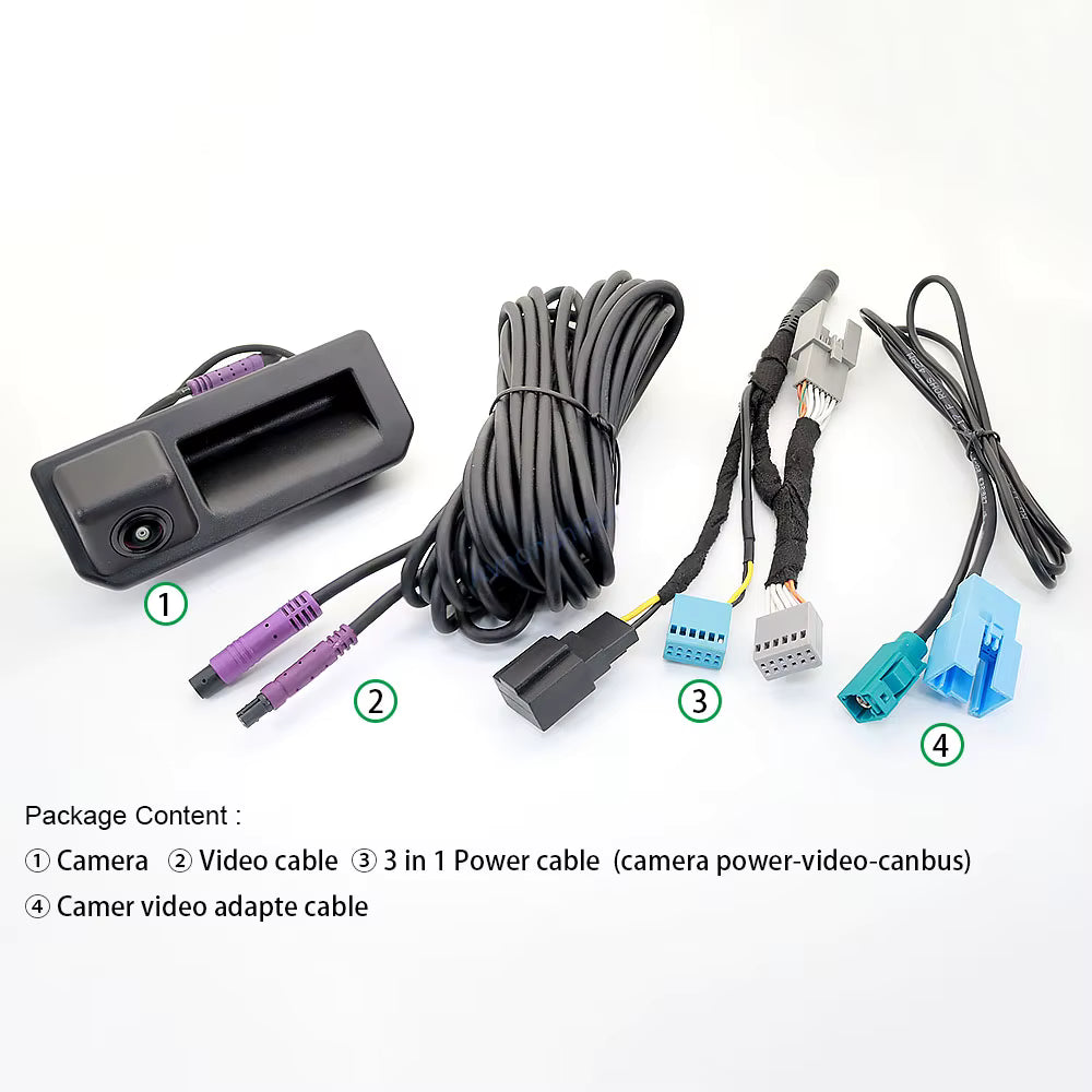 Cámara de Retroceso HD Audi A1 GB Sportback 2020~2024 MIB3