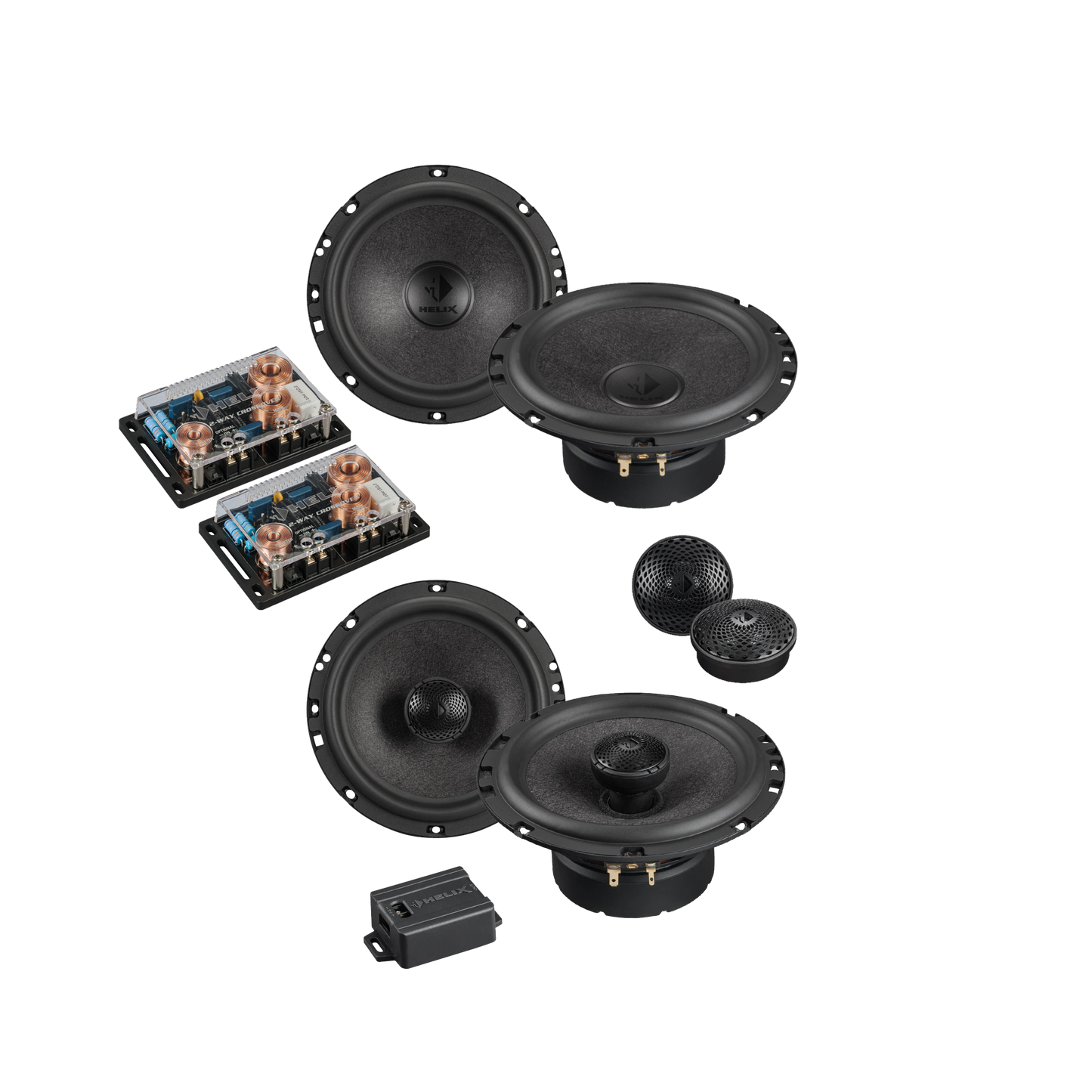 Promoción Helix PURE Serie S Componentes y Parlantes (Instalada)
