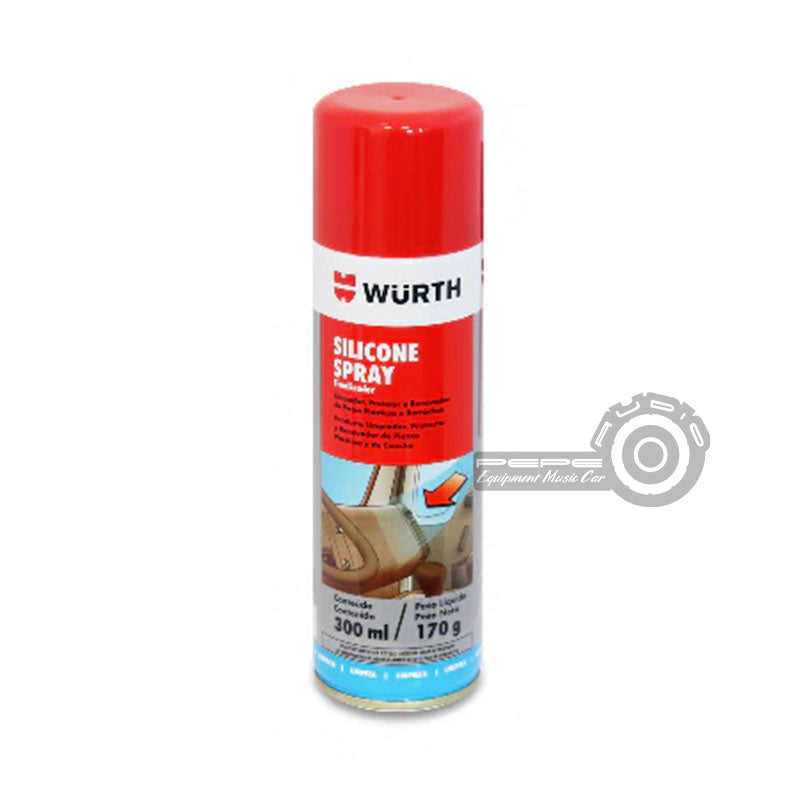 Silicona en Spray Würth de 300 ml.