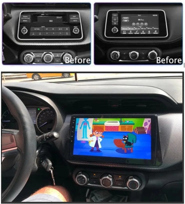 Radio para Nissan Versa + Moldura