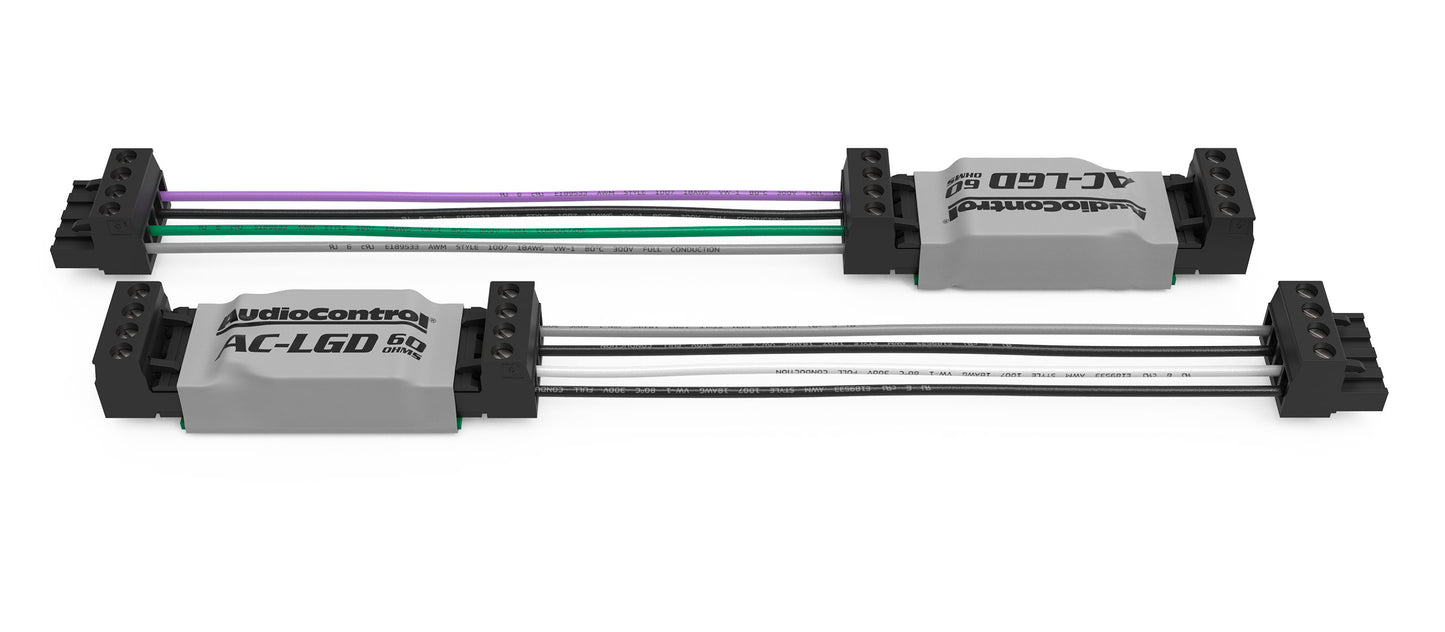 Dispositivo generador de carga y estabilizador de señal AudioControl (60 Ohms)