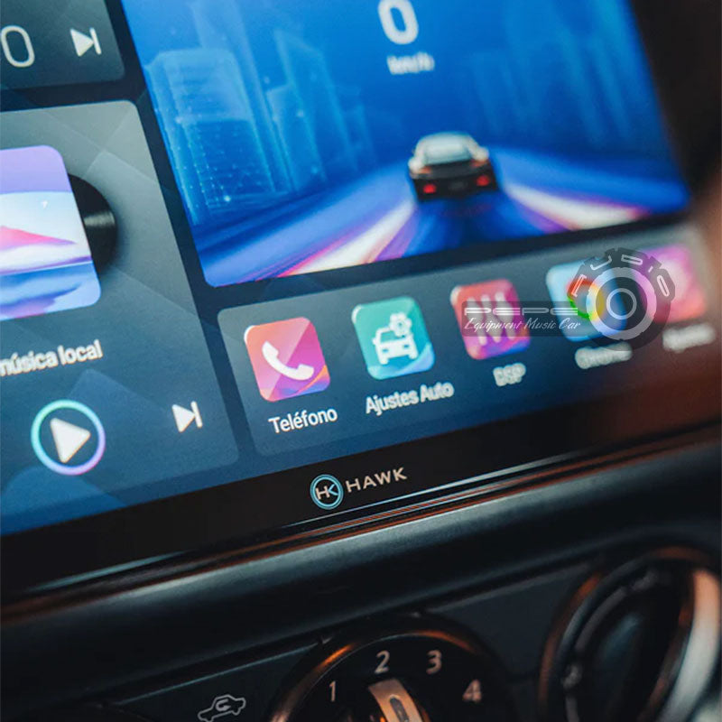 Radio HK9002QLED 9" | Apple CarPlay / Android Auto