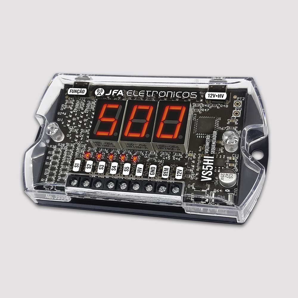 Voltímetro Digital y Secuenciador VS5HI