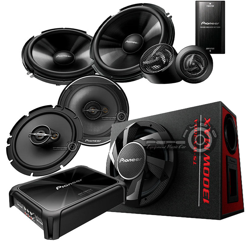 Promo Pioneer Max Mega + Subwoofer Activo Instalada