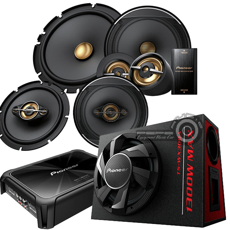 Promo Pioneer Gold Max + Subwoofer Activo Instalada