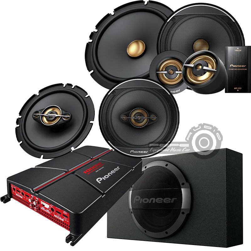 Pioneer Gold GM V2 + Sub Instalada