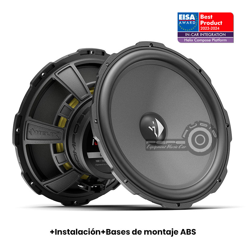 Promo reemplazo Woofer Helix 8" en puertas (incluye instalación)