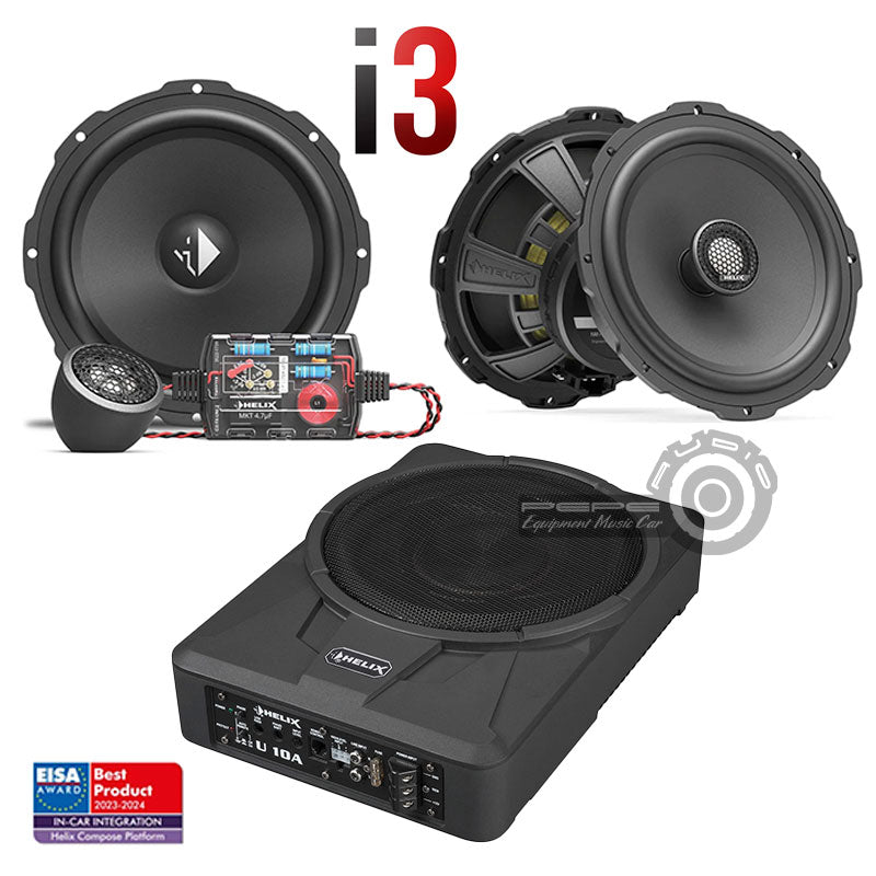 Promoción Helix COMPOSE I3 + Subwoofer (Instalada)