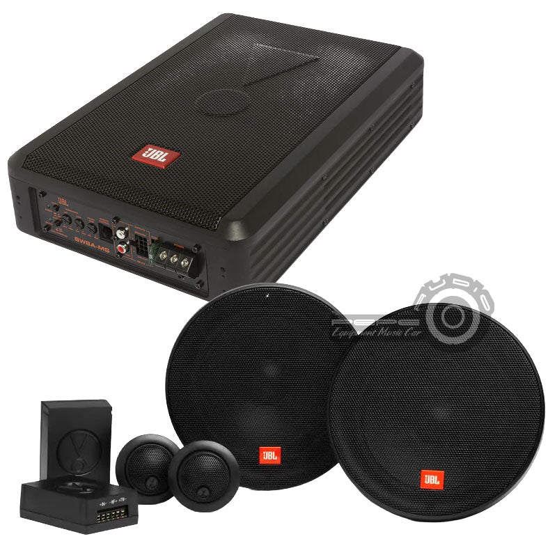 Promo JBL Sub Activo + Componentes Stage2 604C - Instalado